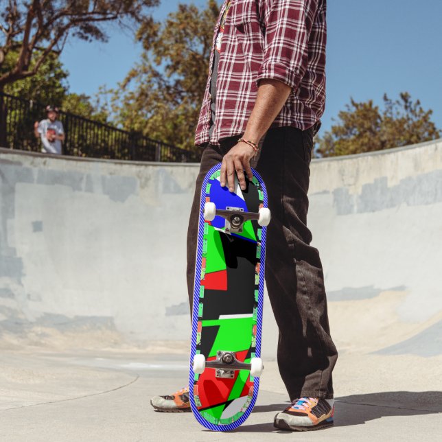 Skateboard Geometric Double Trimmed (Outdoor 2)