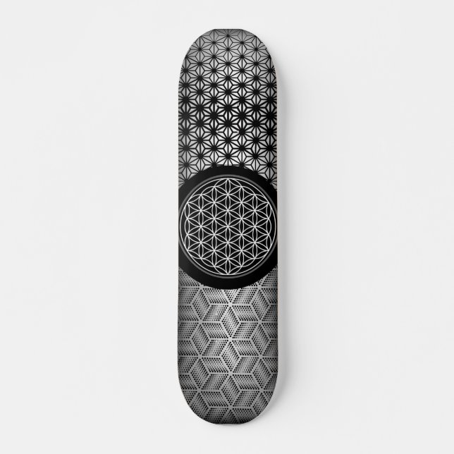Skateboard geometric  negative skate (Devant)