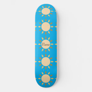 Skateboard Geometric Sun Circle Thunder_Cove