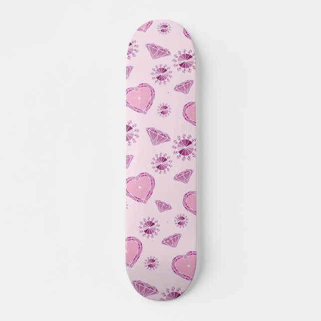 Skateboard Girlie Bling (Devant)