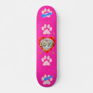 Skateboard Girls Star ♡ LOVE Nyan Pink
