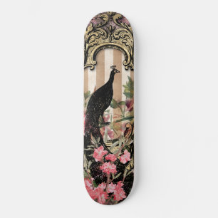 Skateboard Girly Peacock Pink Imaginaire