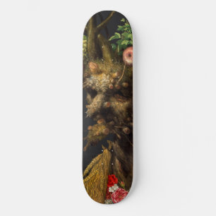 Skateboard Giuseppe Arcimboldo - Quatre saisons en une tête