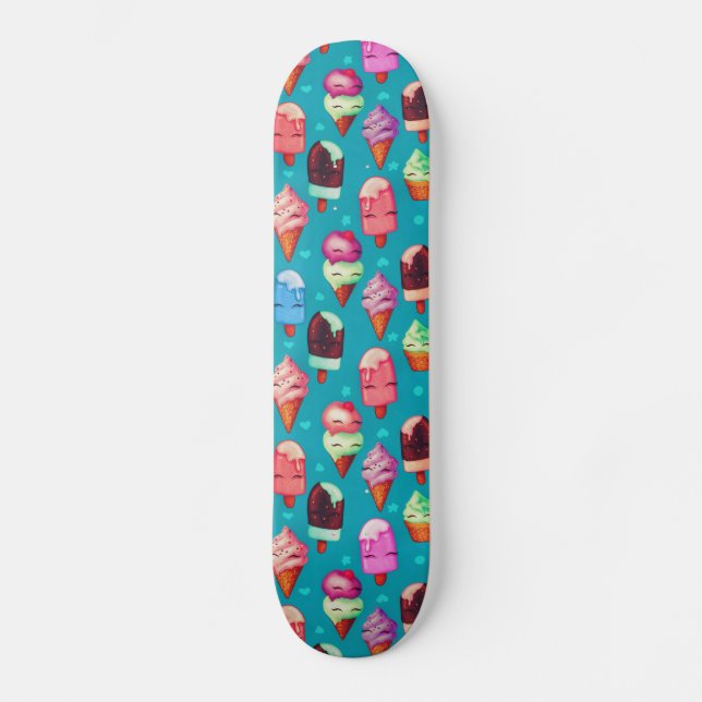 Skateboard Glace pop et glaces (Recto)