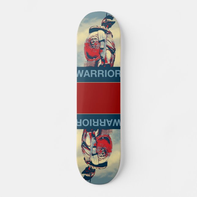 Skateboard Gladiateur romain de guerrier spartiate antique de (Recto)