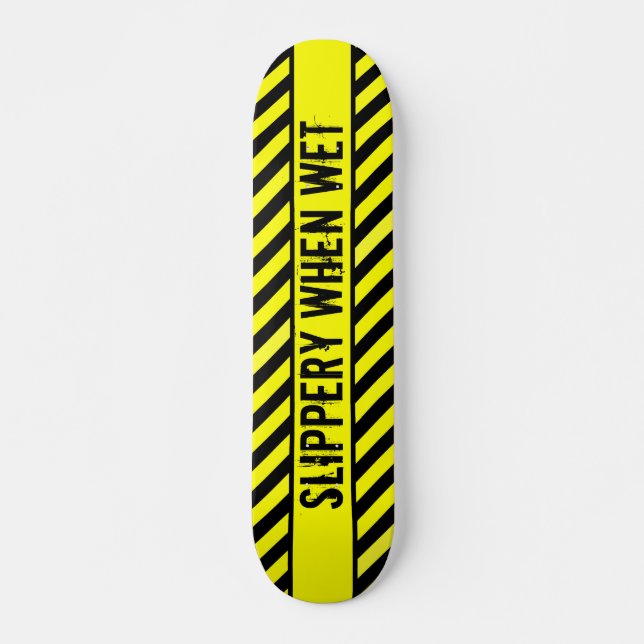Skateboard glissant lorsqu'il est humide (Devant)