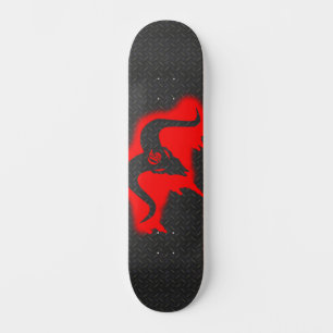 Skateboard Goatamentise crâne de goatskull