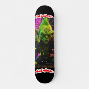 Skateboard Gobelin de punk inimical