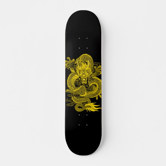Skateboard Gold Empereur Dragon One Element Pro Park Deck (Devant)