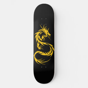 Skateboard Golden Dragon