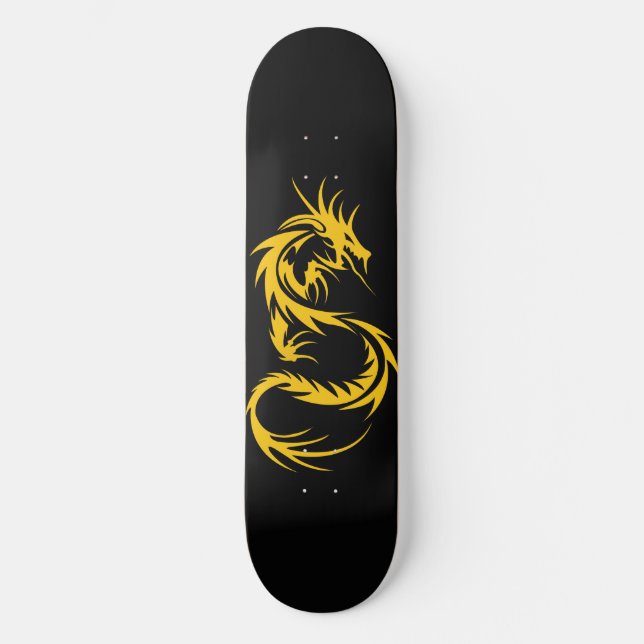 Skateboard Golden Dragon (Recto)