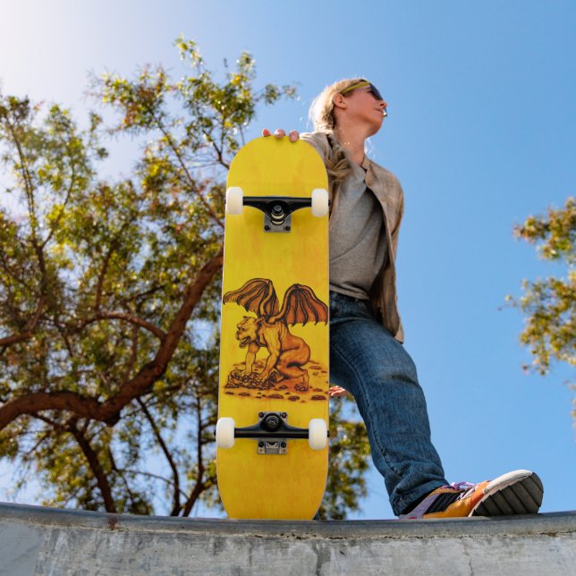 Skateboard Golem Gargoyle (Extérieur 1)