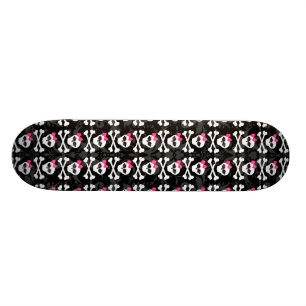 Skateboard Goodies gothiques Cute Girly Girly Skuls Skateboar