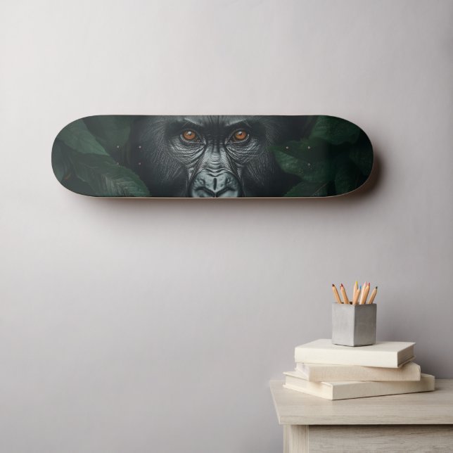 Skateboard Gorille (Art mural (Horz))