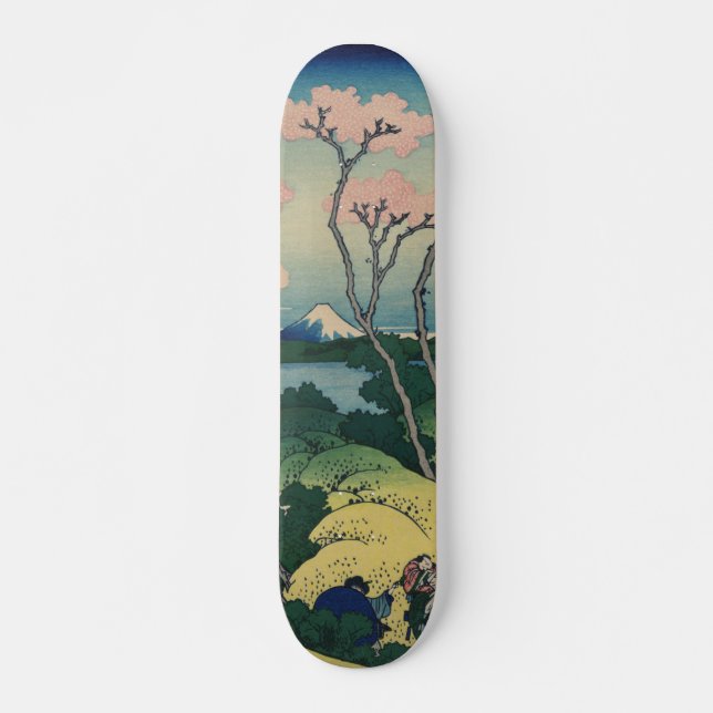 Skateboard Goten-yama Hill Hokusai Art japonais (Devant)