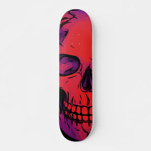 Skateboard Goth Death Skull Skeleton Custom