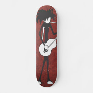 Skateboard Goth Guitariste