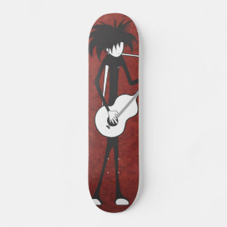 Skateboard Goth Guitariste