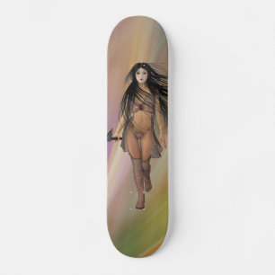 Skateboard Gothic Warrior femme art Skateboards