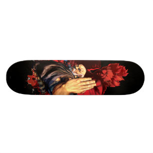 Skateboard Gouken Contre Akuma