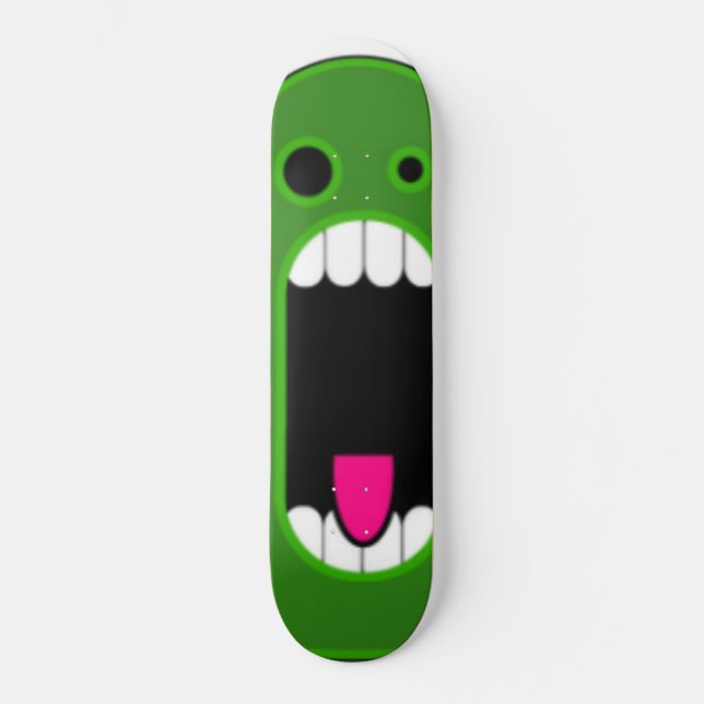 Skateboard goutte verte (Recto)
