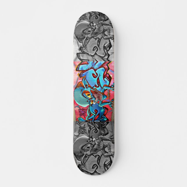 Skateboard Graffiti (Devant)