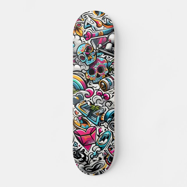 Skateboard Graffiti (Recto)