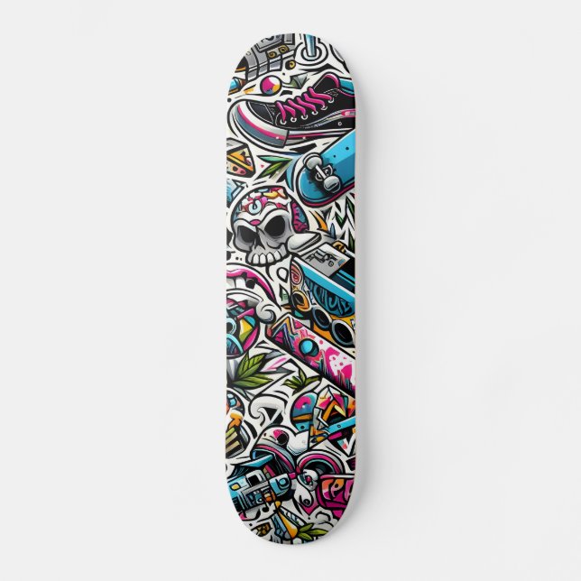 Skateboard Graffiti (Recto)