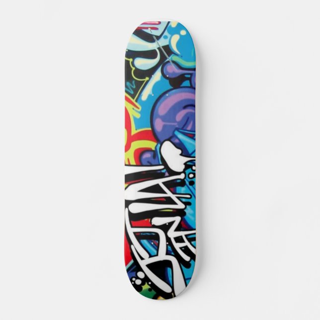 Skateboard graffiti (Recto)