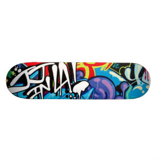 Skateboard graffiti