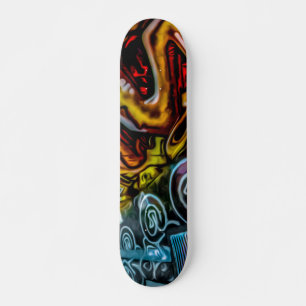 Skateboard Graffiti Art Skate