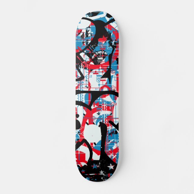 Skateboard Graffiti des années 80 (Recto)