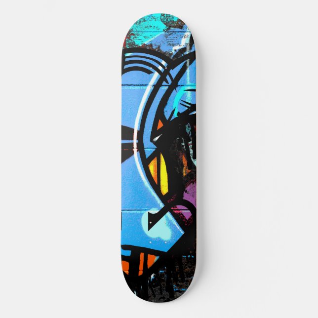 Skateboard Graffiti des années 80 (Recto)
