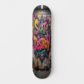 Skateboard Graffiti Grind Deck Edition 1