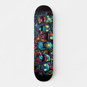 Skateboard Graffiti monstres designs
