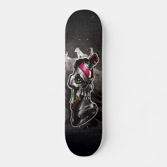 Skateboard graffiti planche à voile (Recto)
