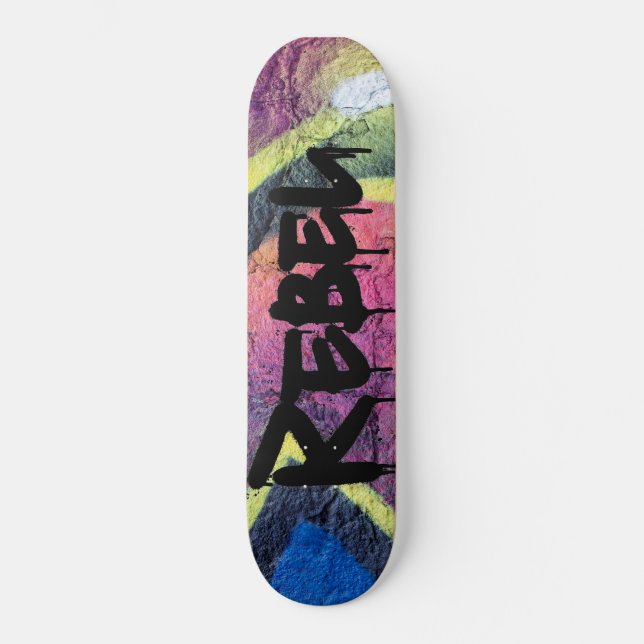 Skateboard Graffiti Rebel Skate (Recto)