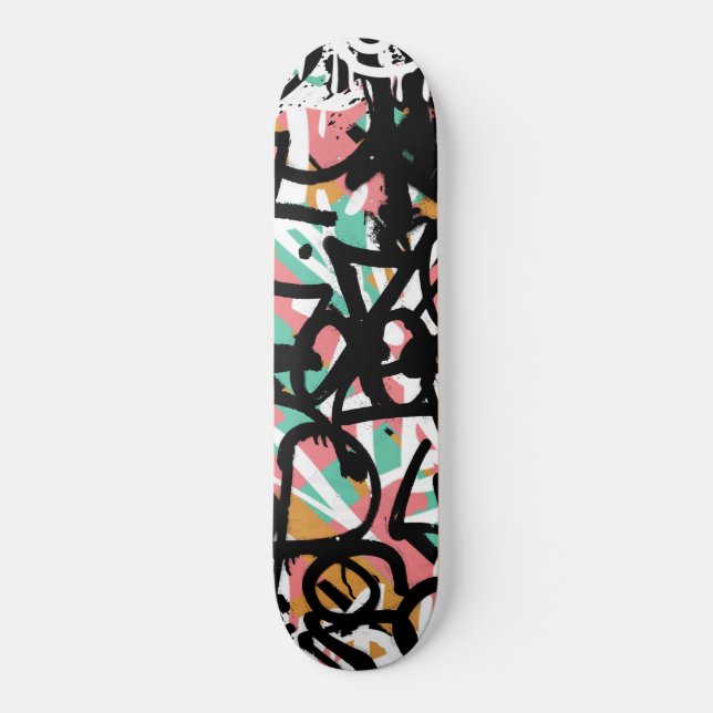 Skateboard Graffiti Scribbles (Recto)