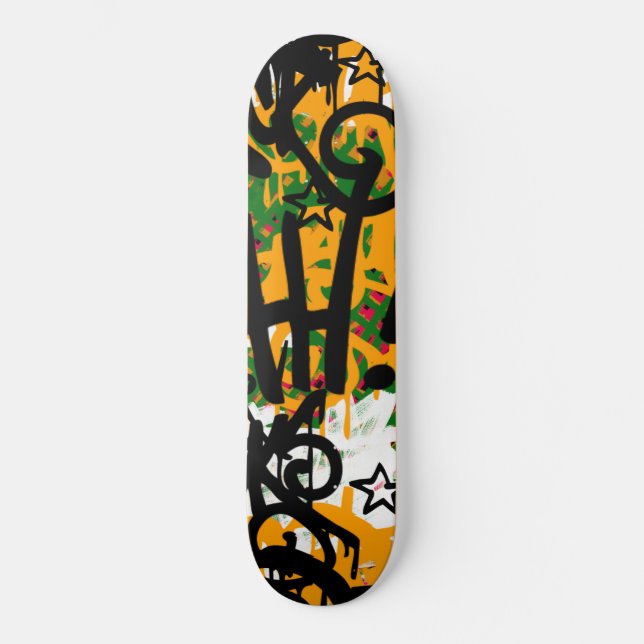Skateboard Graffiti Scribbles (Recto)