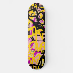 Skateboard Graffiti Scribbles