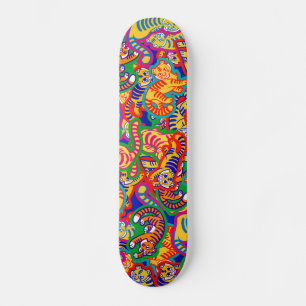 Skateboard Graffiti Tiger Memphis Global Village Café