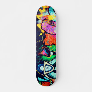 Skateboard Graffiti urbain moderne Abstrait