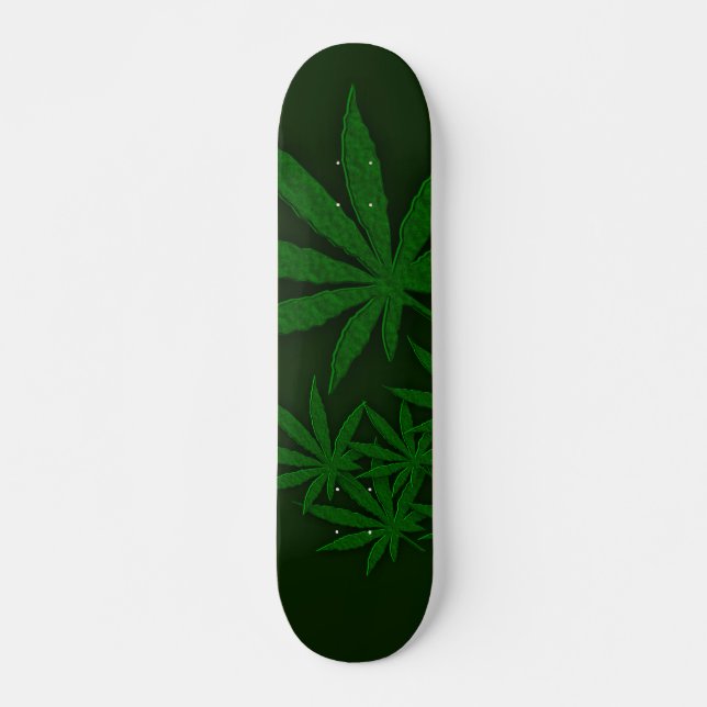 Skateboard Graine verte (Devant)