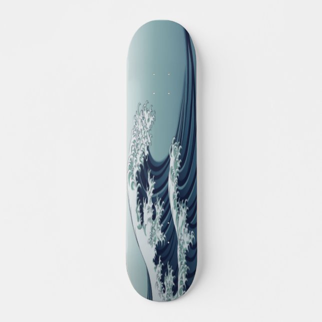 Skateboard Grande vague (Devant)