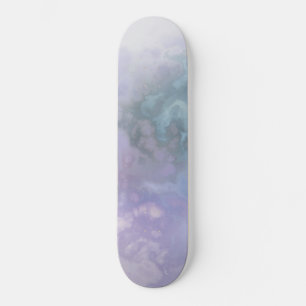 Skateboard Graphique de gaz toxique (Lavande mauve)