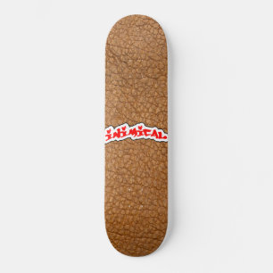 Skateboard Graphique en cuir