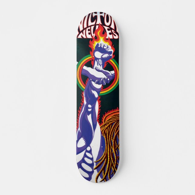 Skateboard Graphique mort de baisse de Nilton Neves (Devant)