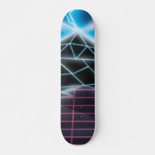 Skateboard Graphisme de jeu vidéo rétro des années 80