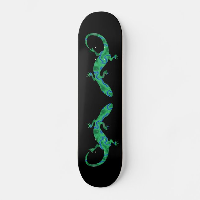 Skateboard Green Gecko (Recto)