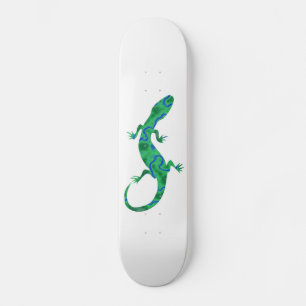 Skateboard Green Gecko